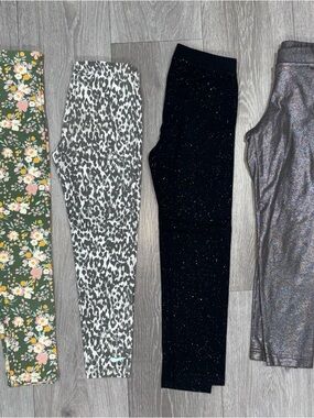 Girls Leggings Bundle Size: Small (6-7)